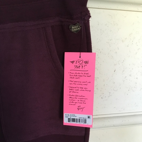 BETSY JOHNSON DIVINWINE SKINNY SWEATPANT NWT - Picture 8 of 8